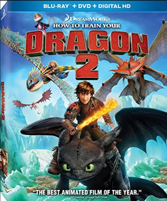 How to Train Your Dragon 2 (Dreamworks) - Blu-ray with slipcover