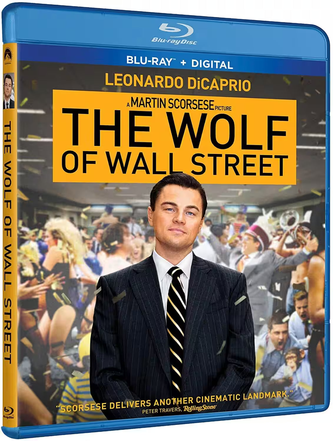 The Wolf of Wall Street (Paramount) - Blu-ray w/slipcover