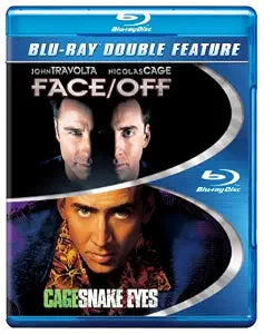 DOUBLE FEATURE: Face/Off & Snake Eyes (Warner) - Blu-ray