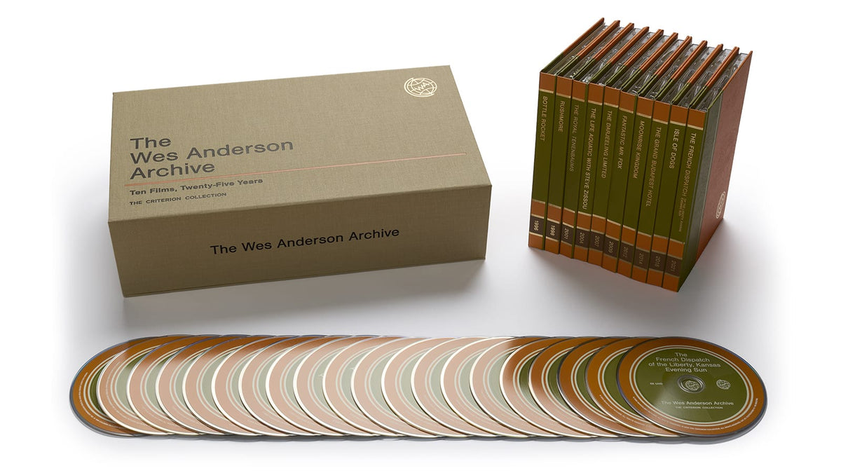The Wes Anderson Archive (Criterion) - 4K Blu-ray