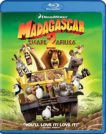 Madagascar: Escape 2 Africa (Dreamworks) - Blu-ray