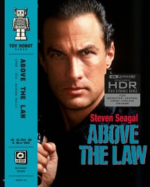 Above The Law (Toy Robot) - 4K + Blu-ray * PRE-ORDER 11/10/2026 *