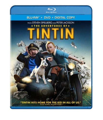 The Adventures of Tintin (Paramount) - Blu-ray *USED*