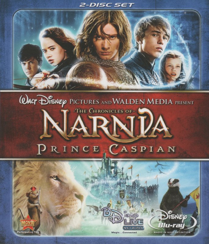 The Chronicles of Narnia: Prince Caspian (Disney) - Blu-ray