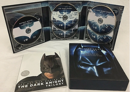 The Dark Knight Trilogy: Batman Begins / The Dark Knight / The Dark Knight Rises (Warner) - Blu-ray Digipak