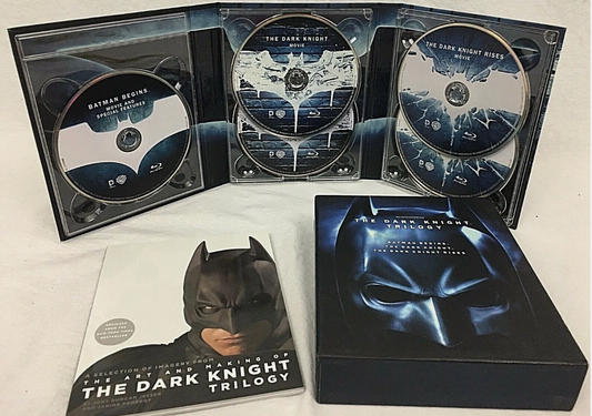 The Dark Knight Trilogy (Batman Begins / The Dark Knight / The Dark Knight Rises) - Blu-ray Digipak