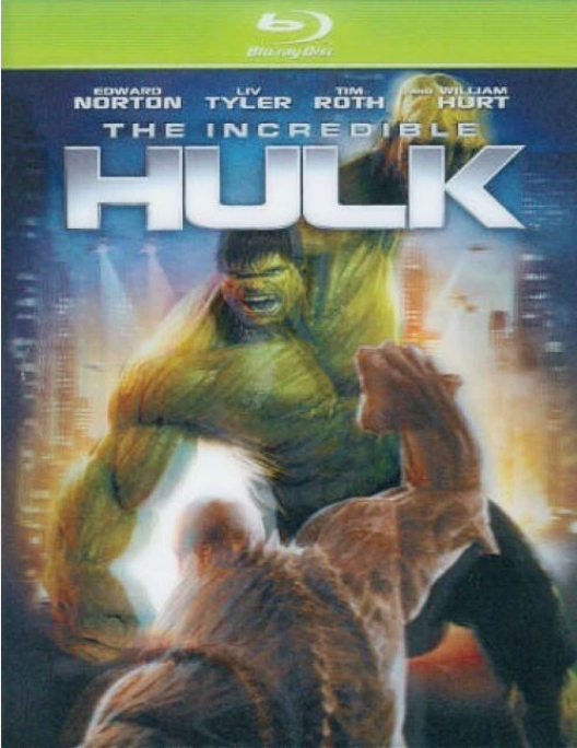 The Incredible Hulk (Universal) - Blu-ray with lenticular slipcover