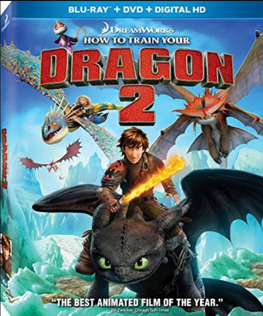 How to Train Your Dragon 2 (Dreamworks) - Blu-ray with slipcover