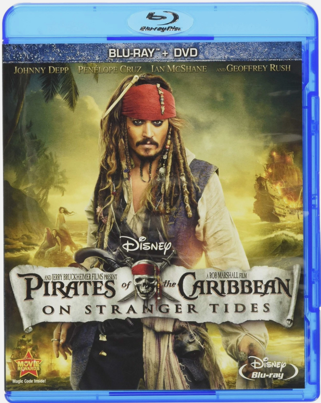 Pirates of the Caribbean: On Stranger Tides (Disney) - Blu-ray