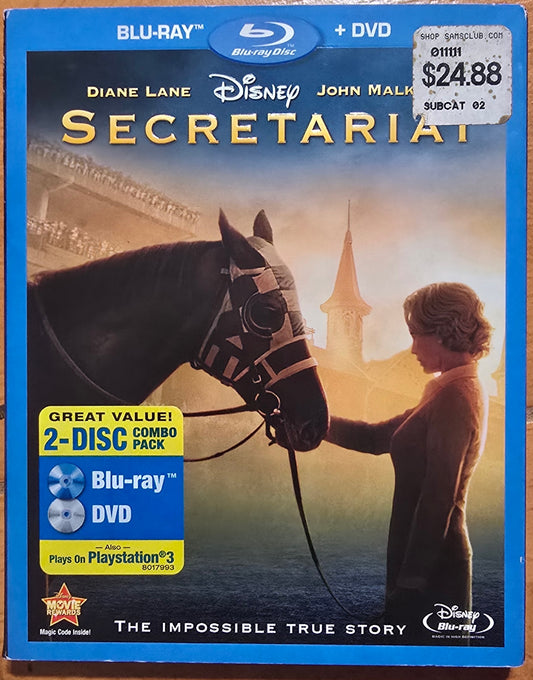 Secretariat (Disney) - Blu-ray with slipcover