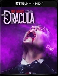 Blood for Dracula (Screenbound) - 4K Bluray w/ Slipcover
