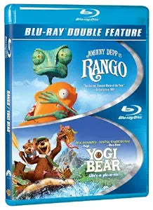 DOUBLE FEATURE: Rango/Yogi Bear (Warner) - Blu-ray