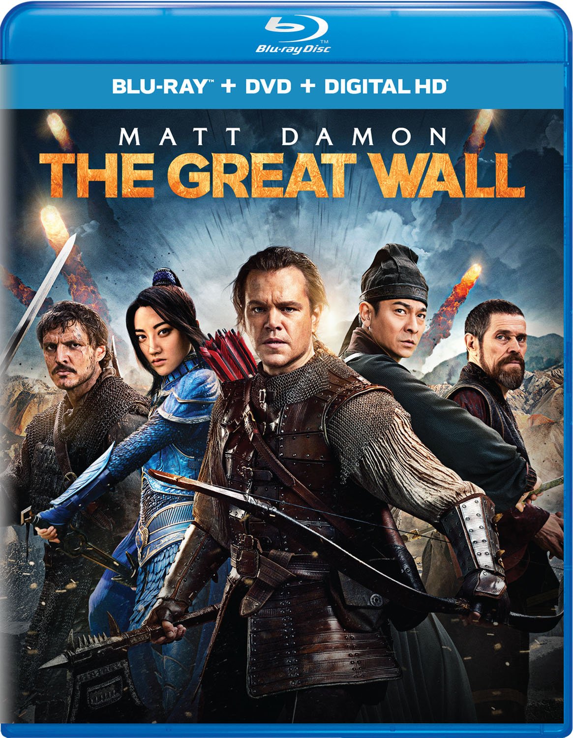 The Great Wall (Legendary) - Bluray w/ Slipcover