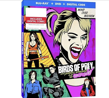 Birds of Prey and the Fantabulous Emancipation of Harley Quinn (Warner) - Blu-ray w/slipcover