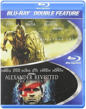 DOUBLE FEATURE: Troy: Director's Cut/Alexander Visited: The Final Cut (Warner) - Blu-ray