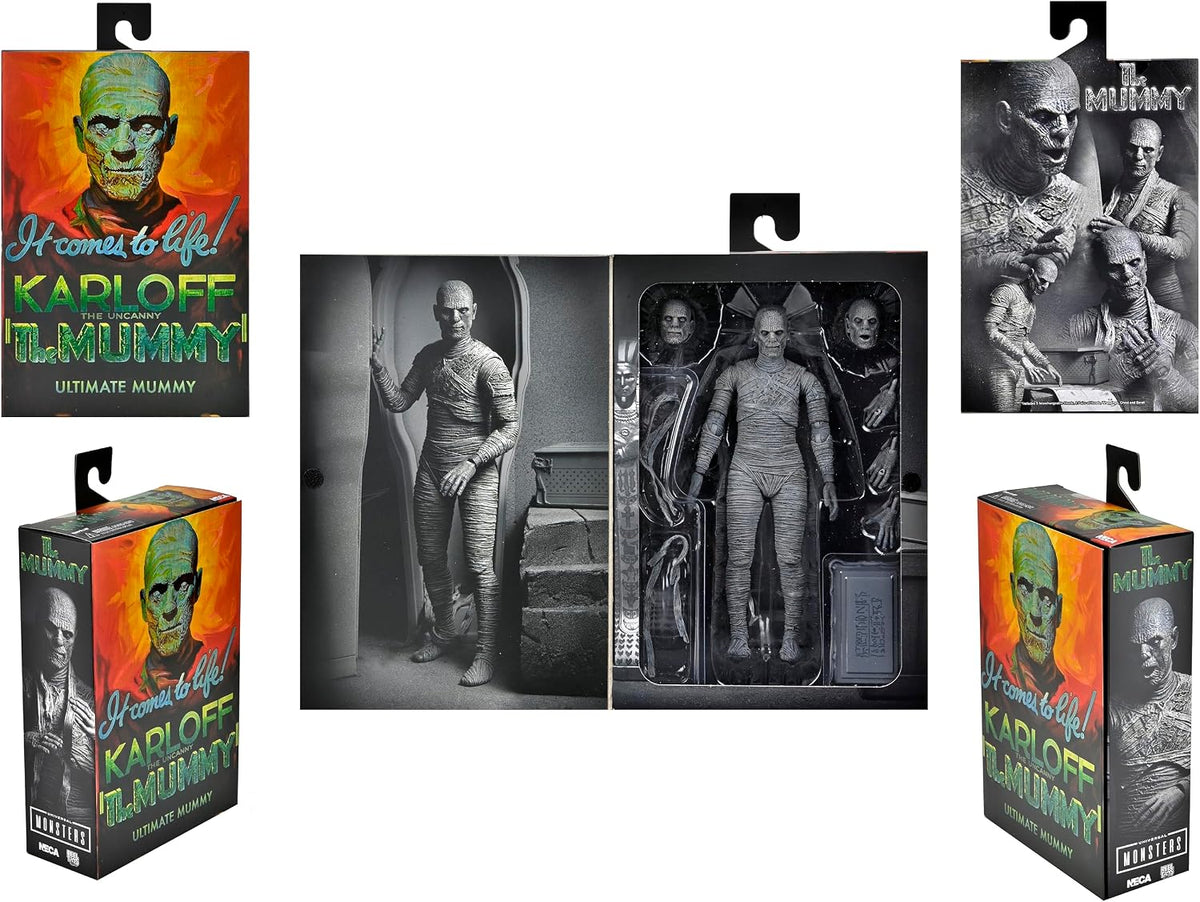 NECA Action Figure: The Mummy B&W