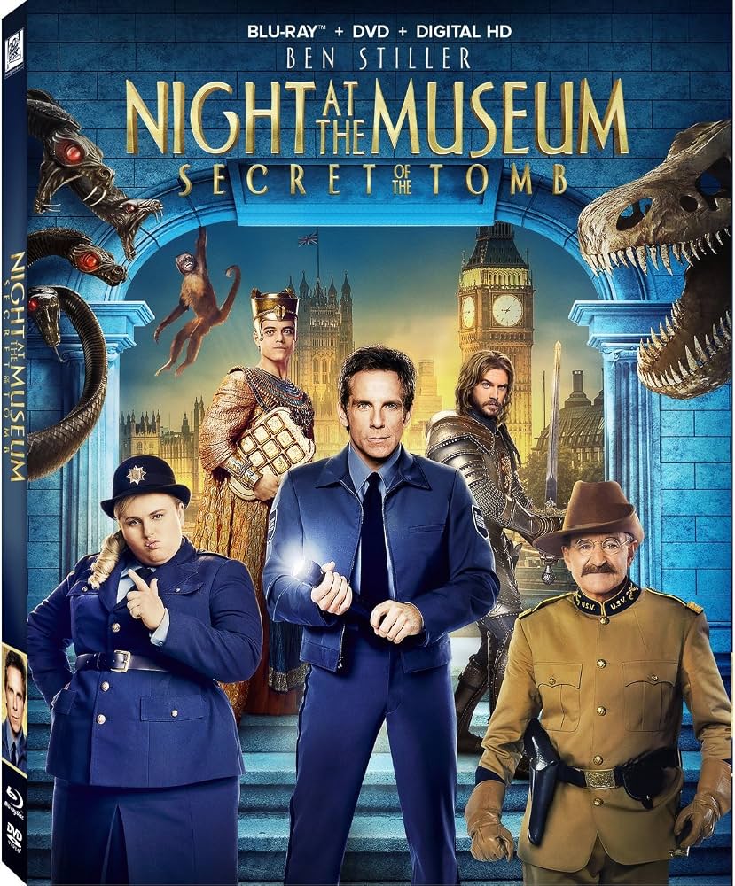 Night at the Museum: Secret of the Tomb (Fox) - Bluray w/ Slipcover