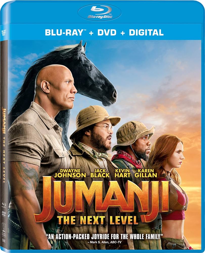 Jumanji: The Next Level - 4K Blu-ray