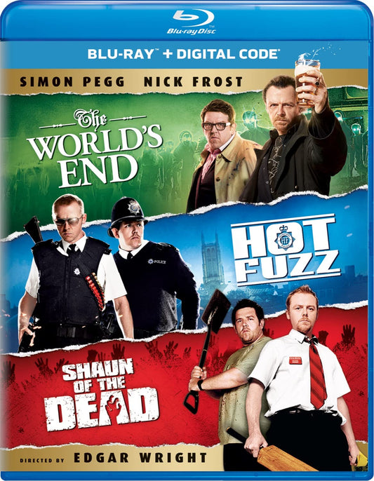 Shaun of the Dead / Hot Fuzz / The World's End Trilogy (Universal) -  Blu-ray