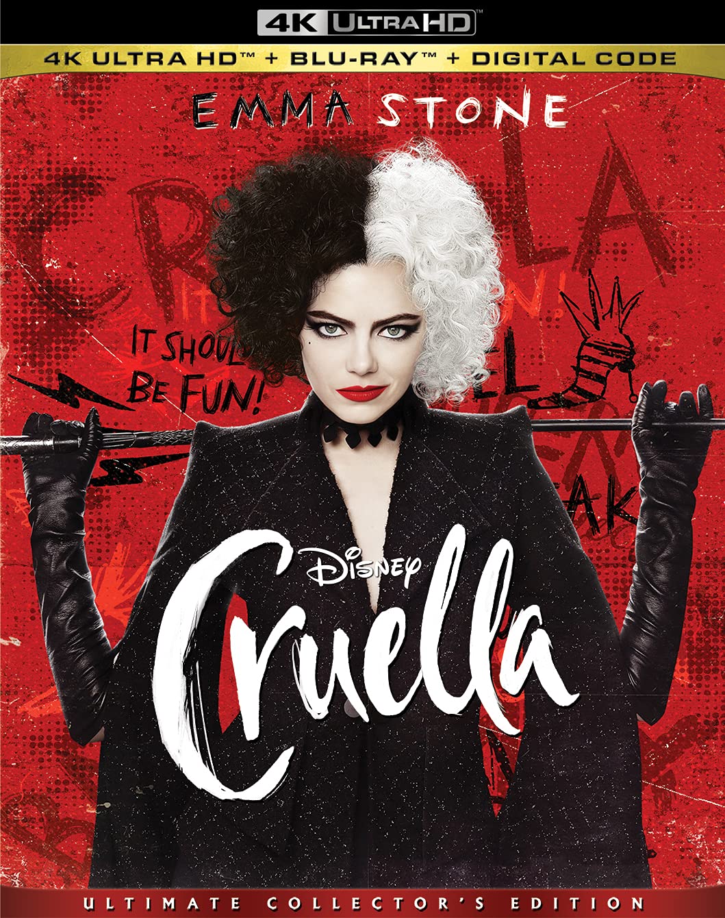 Disney’s Cruella - 4K with slipcover