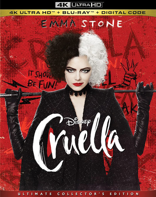 Disney’s Cruella - 4K with slipcover