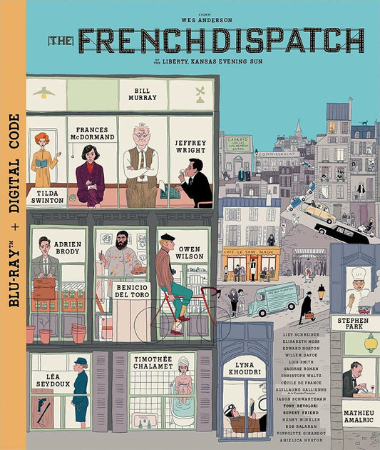 The French Dispatch - Blu-ray