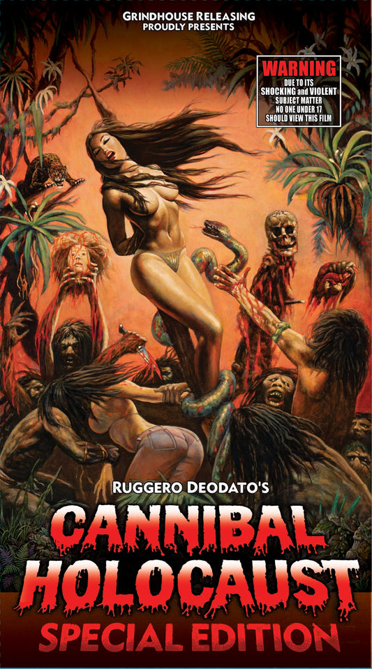 Cannibal Holocaust (1980) *VSD Special Edition (Grindhouse Releasing) - VHS