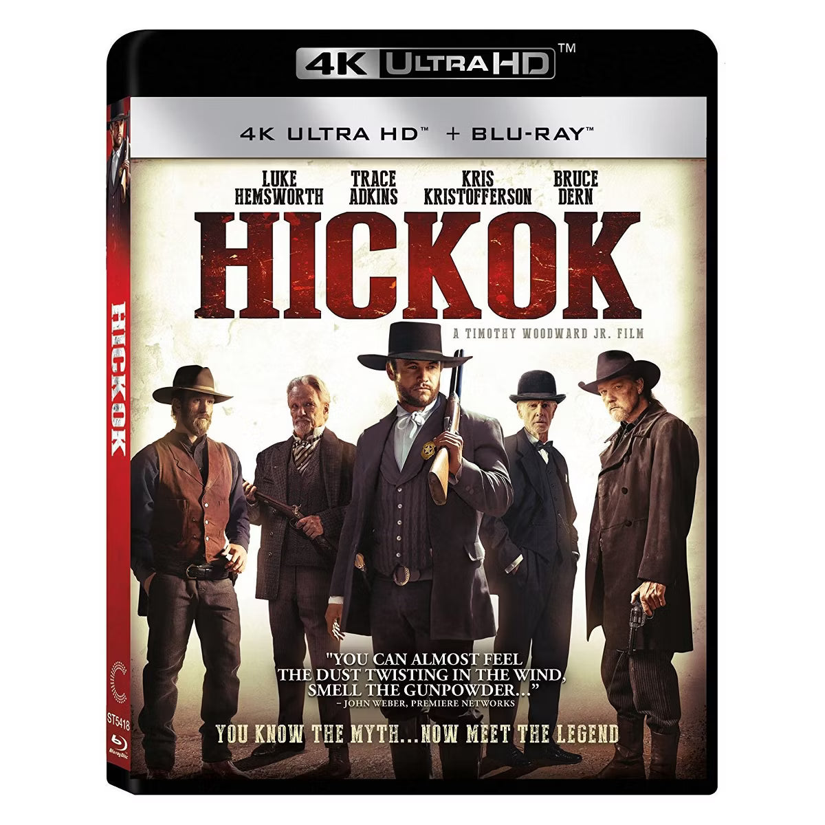 Hickok (Cinedigm) - 4K + Blu-ray