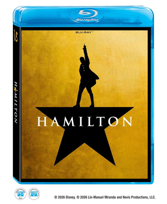 Hamilton (Disney) - Blu-ray with slipcover