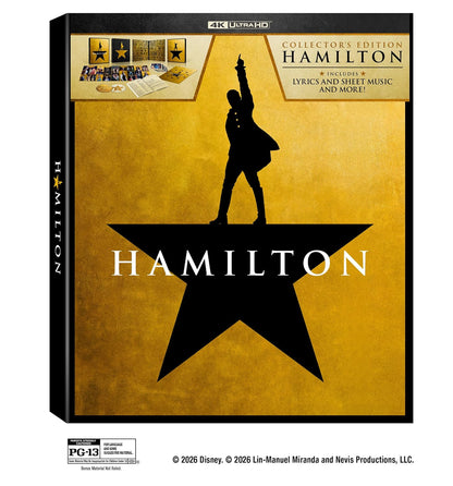 Hamilton (Disney) - 4K with slipcover
