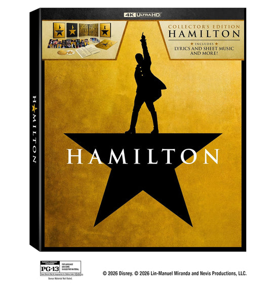 Hamilton (Disney) - 4K with slipcover