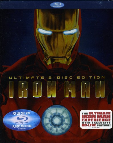 Iron Man (Paramount) - Blu-ray with slipcover