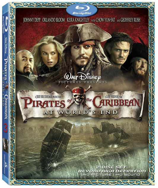 Pirates of the Caribbean: At World's End (Disney) - Blu-ray with slipcover