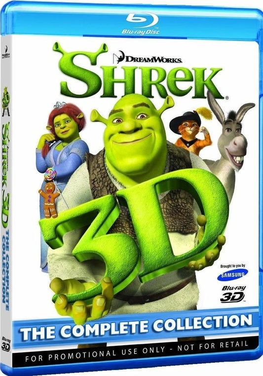 Shrek 3D: The Complete Collection (Dreamworks) - Blu-ray