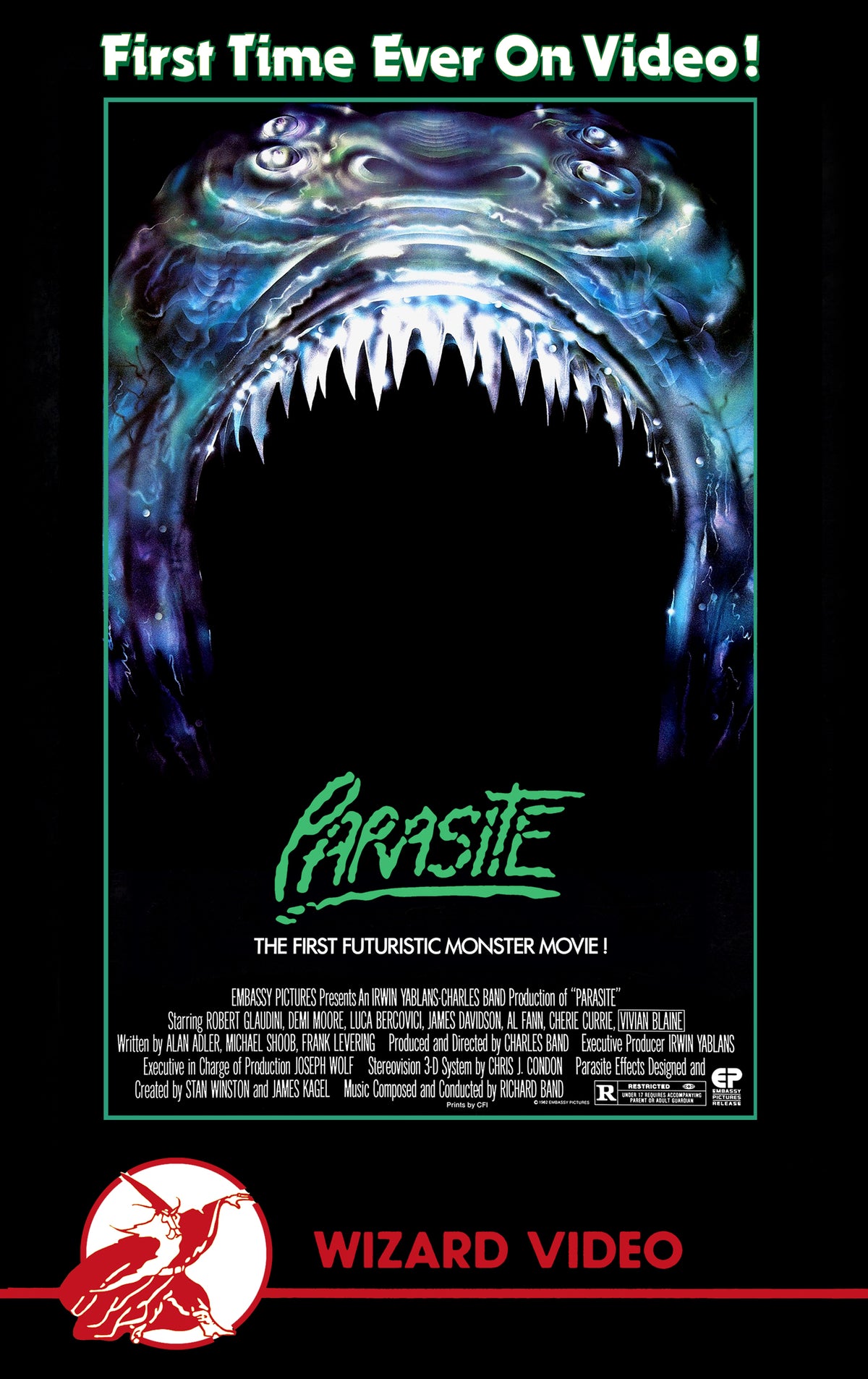 Parasite (1982) *VSD Limited Edition (Full Moon Features) - VHS