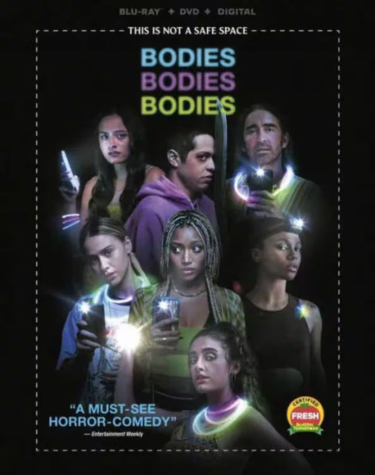 Bodies Bodies Bodies (A24) - Blu-ray w/slipcover