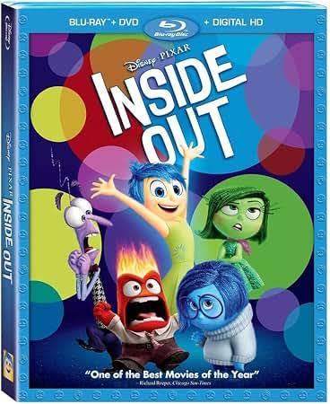 Inside Out (Disney) - Blu-ray w/slipcover
