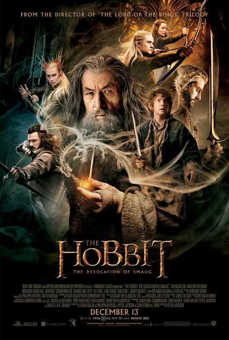 The Hobbit: The Desolation of Smaug (MGM) - Bluray w/ Slipcover