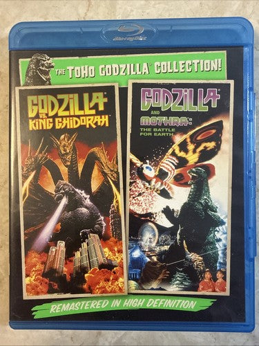 Godzilla vs. King Ghidorah / Godzilla and Mothra (Sony) - Blu-ray